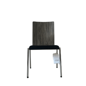 Besucherstuhl Samara schwarz-weiß