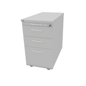 Standcontainer B 42 x T 80 cm metallise-silber