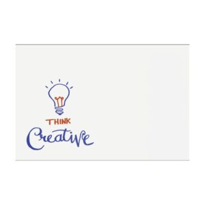 Whiteboard rahmenlos 75 x 50 cm (2 Stück)